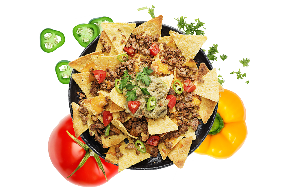 Plate of Supreme Nachos